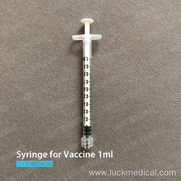 1CC Syringe Without Needle for Vaccine